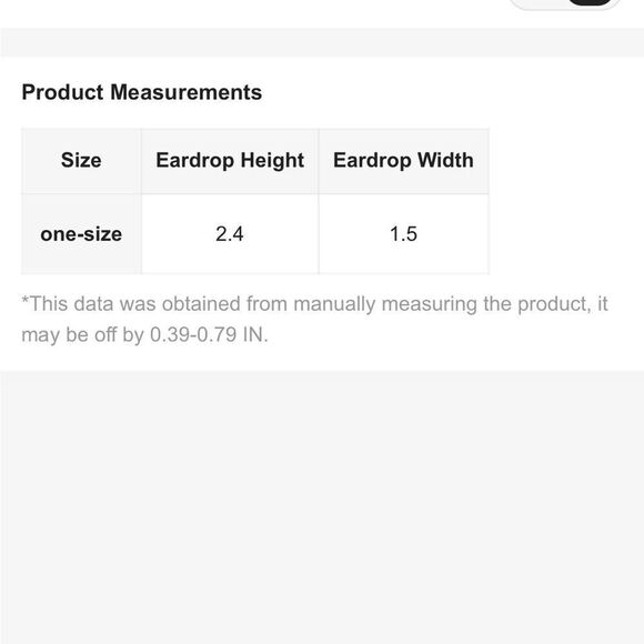 Black Geometric Earrings - Picture 6 of 6